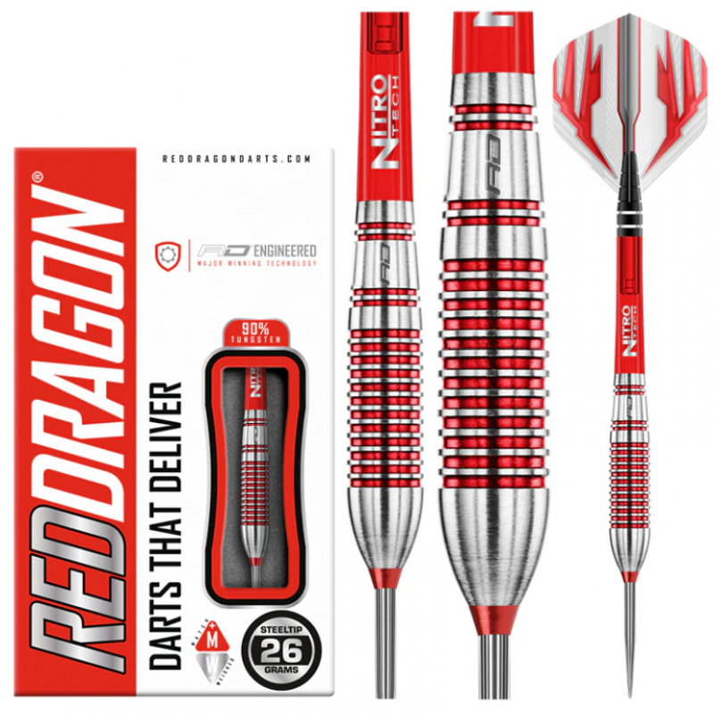 RED DRAGON REFLEX DARTS - 26gm