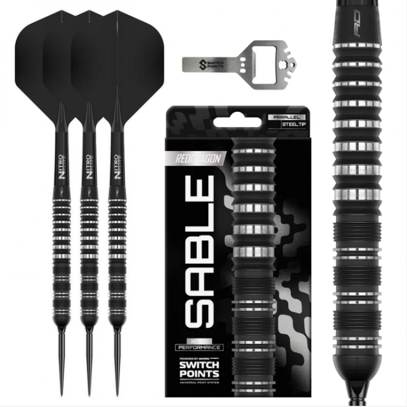 RED DRAGON SABLE PARALLEL SP DARTS 22GM