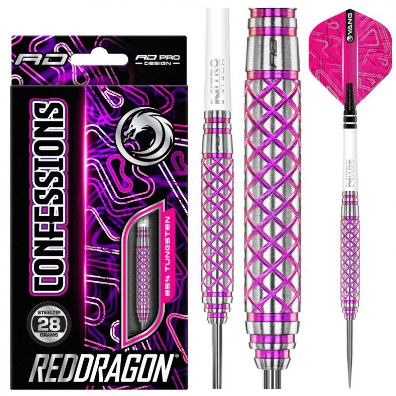 RED DRAGON CONFESSIONS DARTS - 28gm