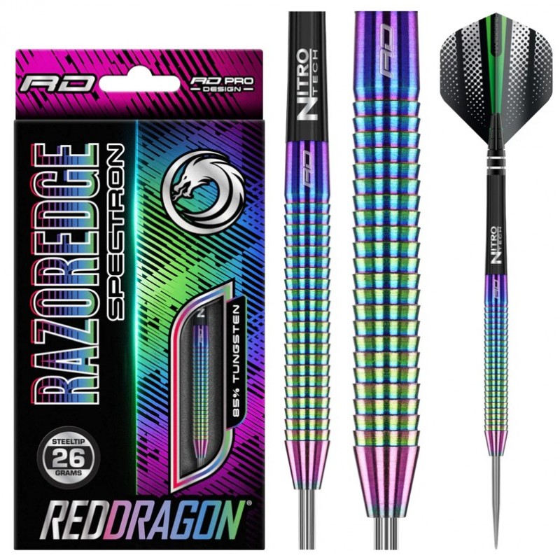 RED DRAGON RAZOR EDGE SPECTRON DARTS - 24gm
